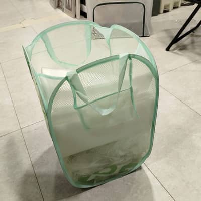 Large Size Foldable Laundry Storage Basket - Assorted Design
