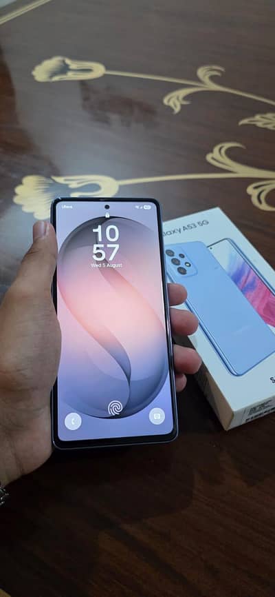 Samsung Galaxy A53-5G | Used Like New 128 GB  Original Box Available