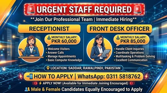 Urgent Hiring