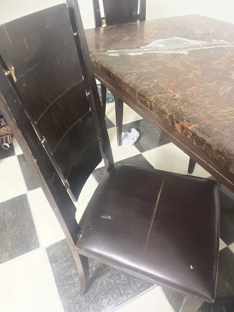 Dining table with chair 1
