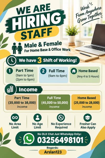 Urgent hiring