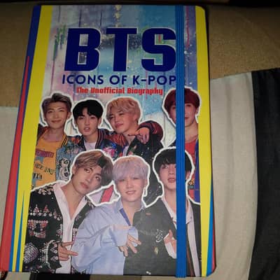 BTS diary and BTS pouch with key chain