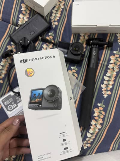 DJI OSMO Action 6 Adventure combo, Box open