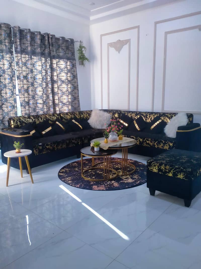 L shape 7 seat sofa 2