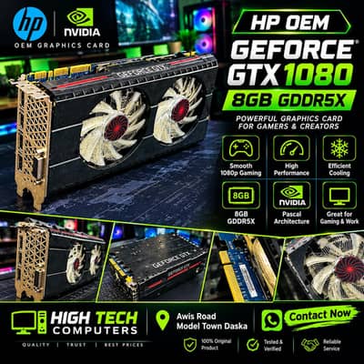 **HP OEM NVIDIA GeForce GTX 1080 8GB GDDR5X FOR SALE!**