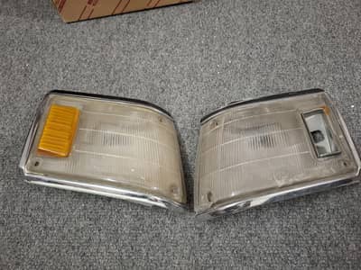 Used Toyota Corolla (1983-1987) OEM Headlights and Left Bumper Light