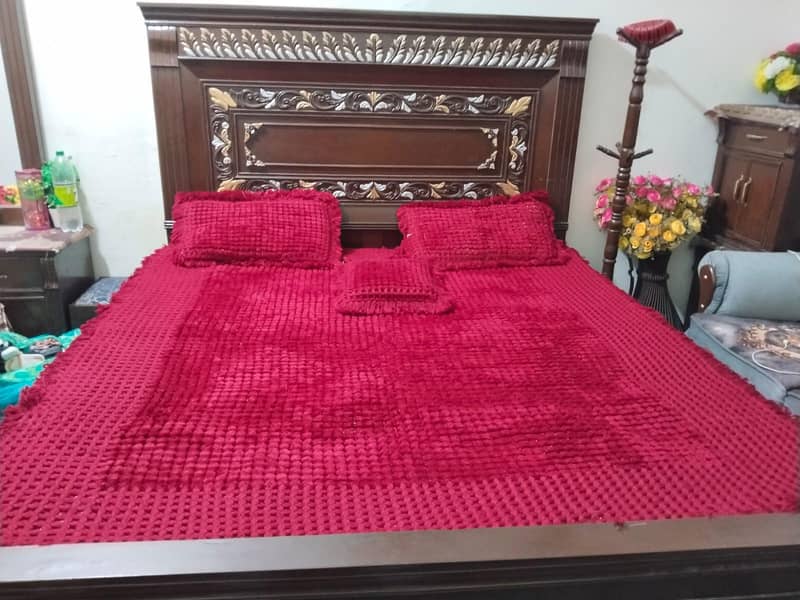 Handmade Woolen Bed Sheet Set 2
