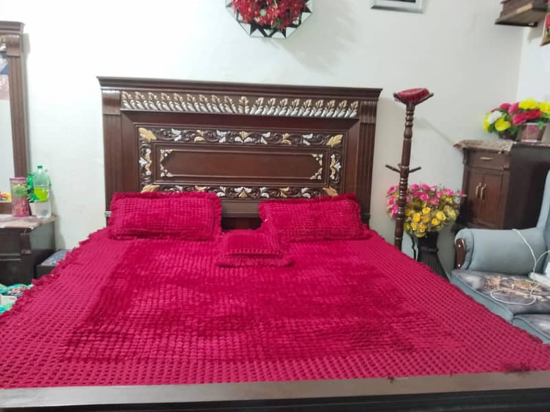 Handmade Woolen Bed Sheet Set 4