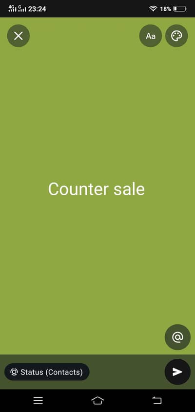 used counter by sale urgent