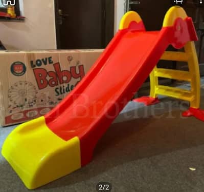 Kids slide some months used