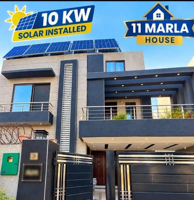 11 MARLA HOUSE WITH SOLAR FOR SALE IN BAHRIA TOWN LAHORE