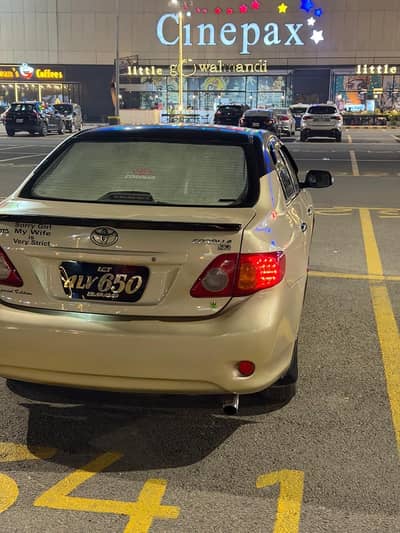 Toyota Corolla GLI 2010