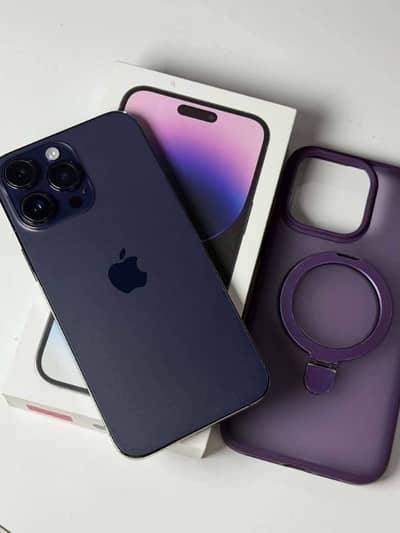 iphone 14 pro max 256GB full box urgent for sale