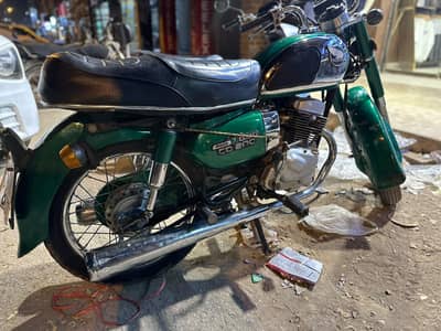Honda Road Master CB 200 Karachi reg