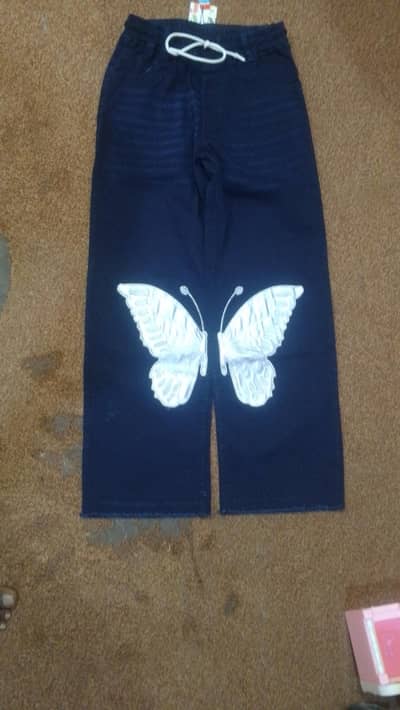 Bachi ki baterfly blue jeans new saiz 34
