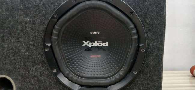 Amp with wofer
