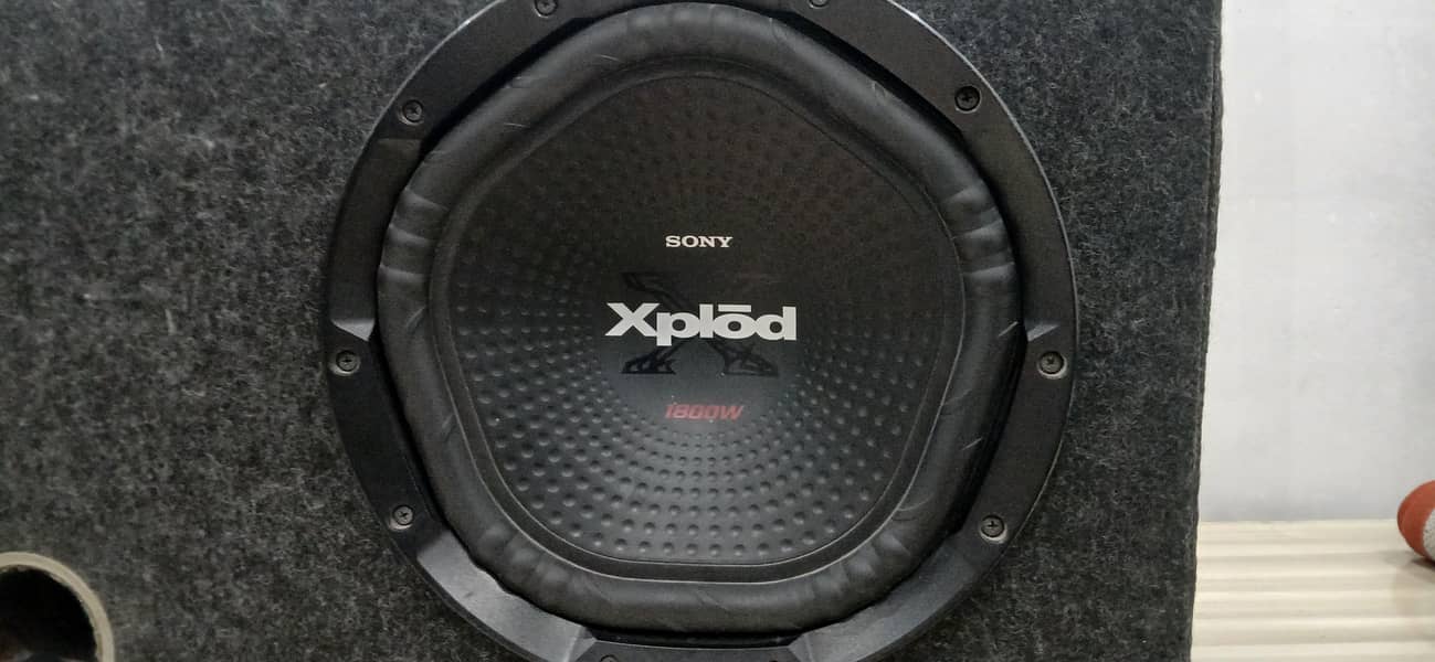Amp with wofer 0