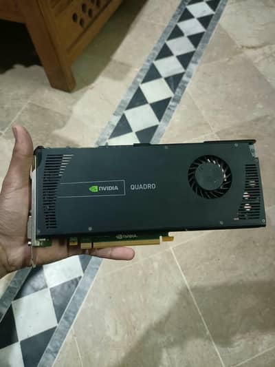 Nvidia Quadro 4000 2GB DDR5 Graphic Card For Spare Parts / Repairable