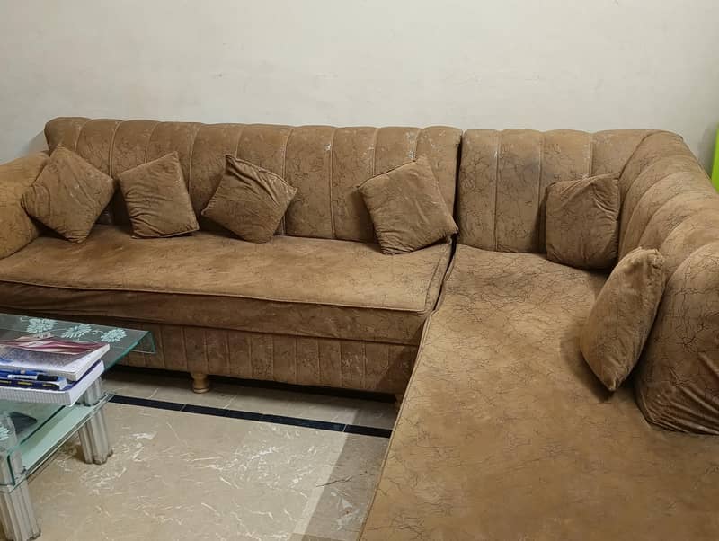L shape sofa 1