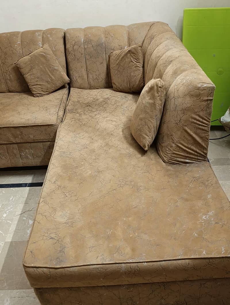 L shape sofa 2