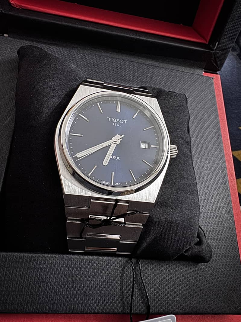 Tissot PRX 40mm Quartz Watch Blue Dial - Watches - 1120915198
