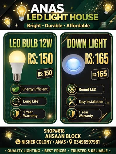 LED bulb 12W