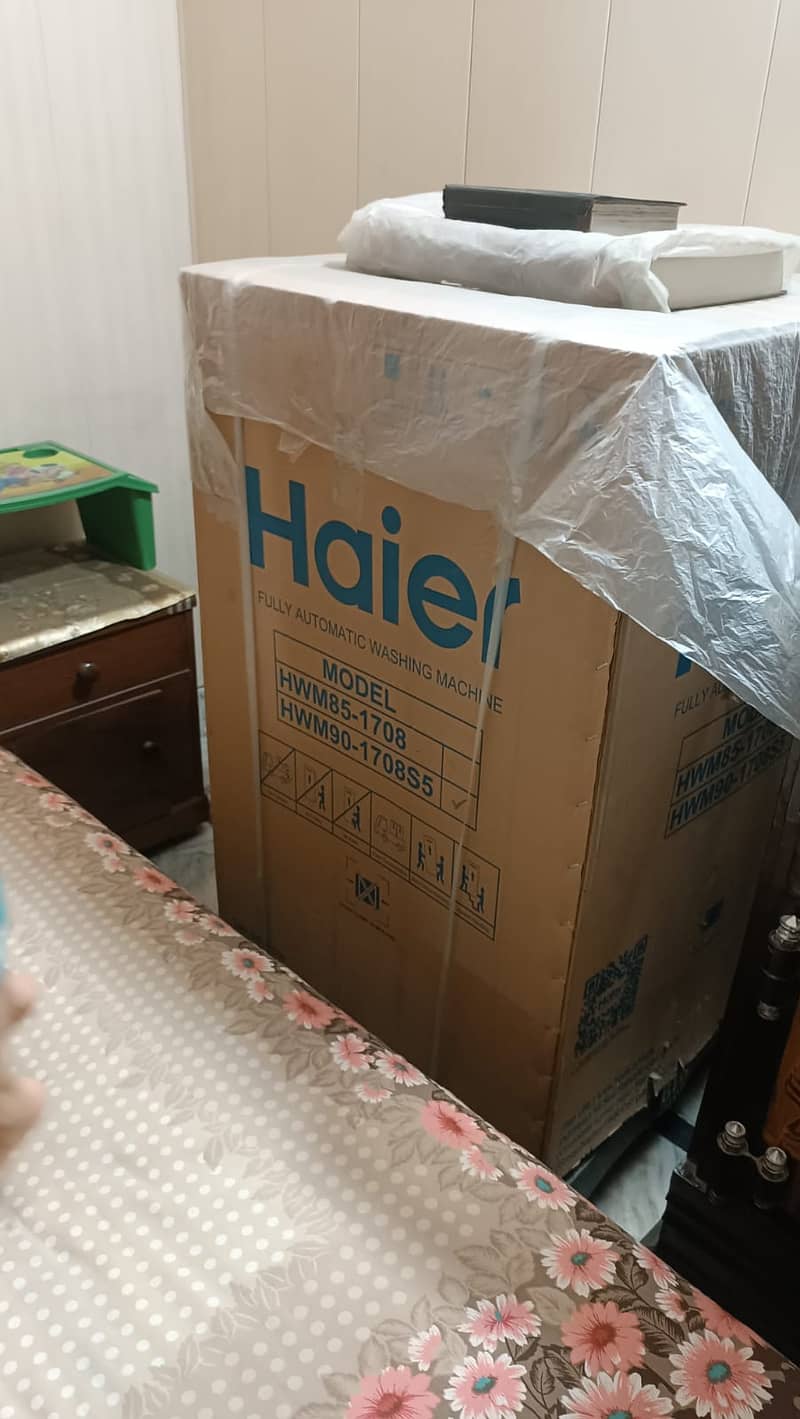 HAIER WASHING MACHINE BOXPACK 0