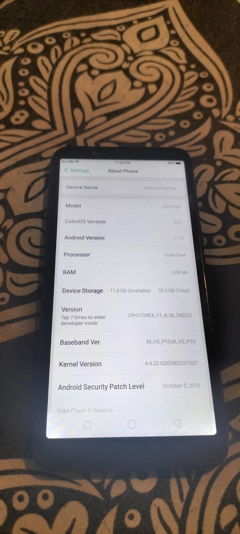 OPPO A83 3