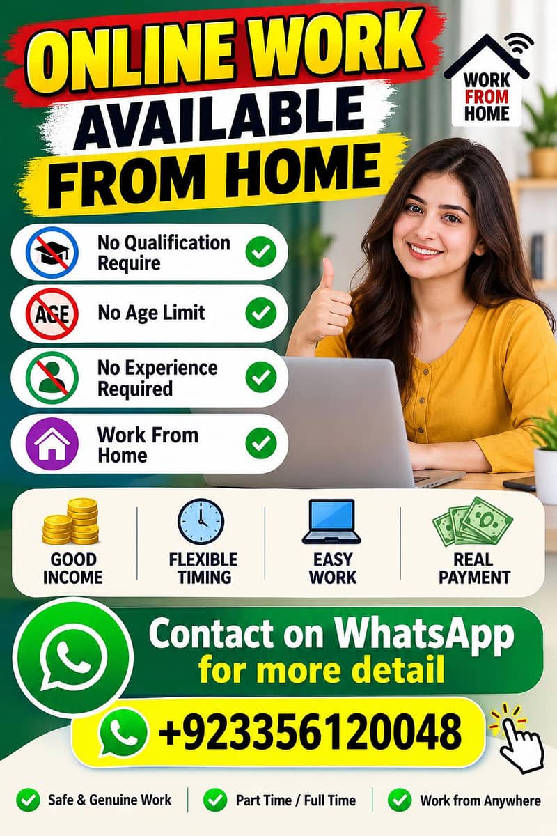 Online working Available 0
