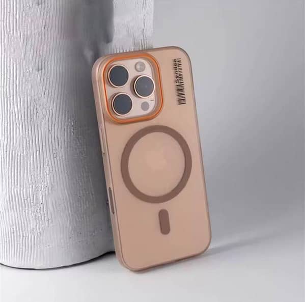 New Syndee Matt Magesafe Case For Phone 17 16 15 14 13 12 11 Pro Max With Camera Lens Protection and Wireless Charging, Phone 17 Pro Max Cosmic