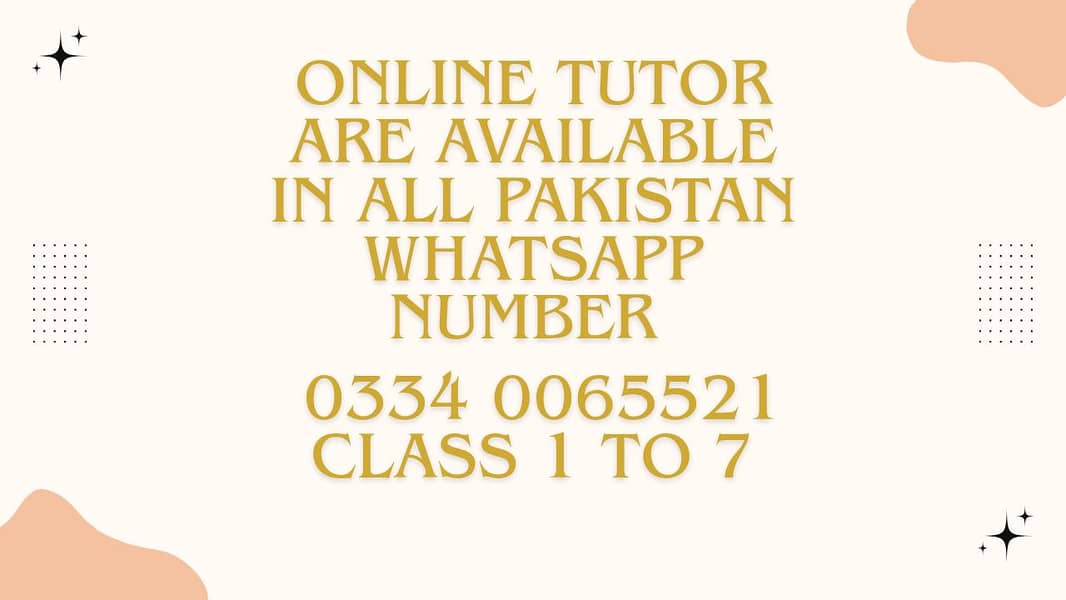 online tutor 0
