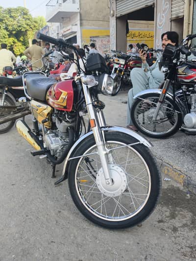 cg 125s gold edition
