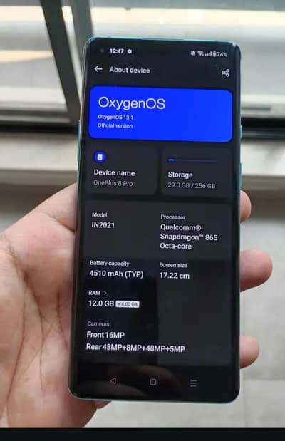 One Plus 8 Pro
