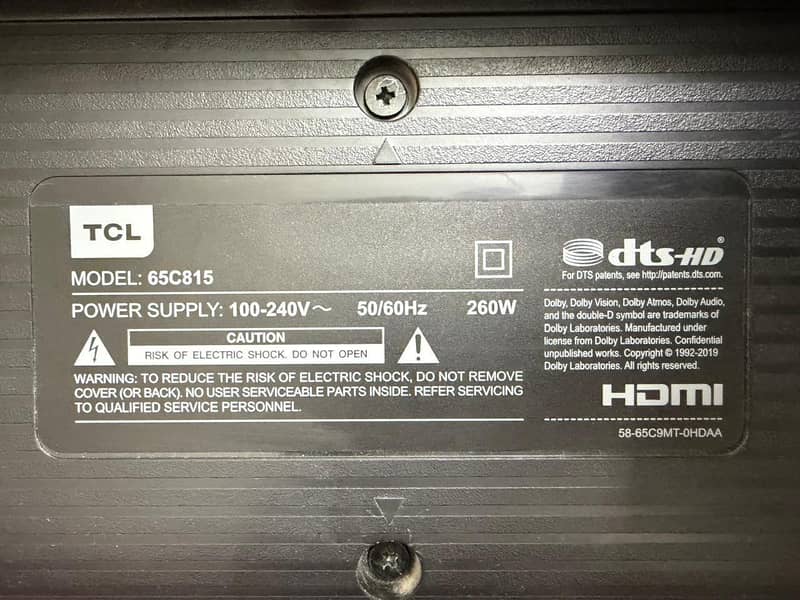 L65C815 LED TV ANDROID SMART 0