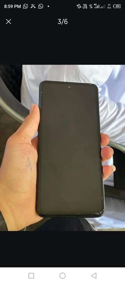 Infinix Hot 11s 128 gb with boxta approved glass chnge and minor break