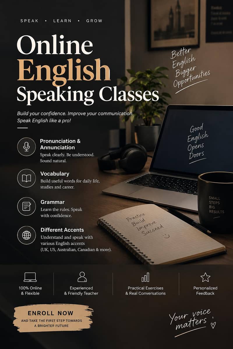 English speaking classes 0