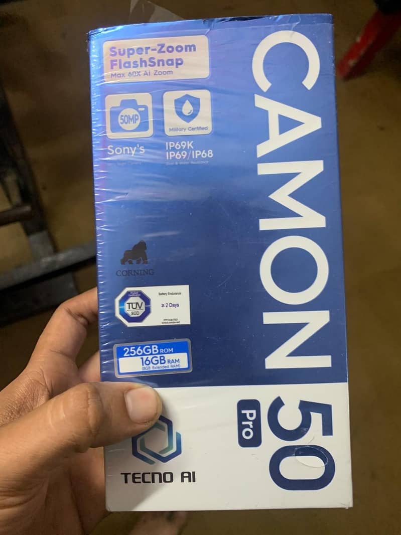 Tecno camon 50 pro 5