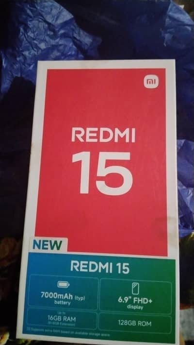 **XIAOMI REDMI 15 FOR SALE**