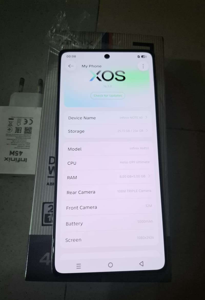 Infinix Note 40 VIP condition 2