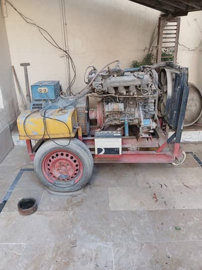 Heavy Duty Diesel Generator – Engine with Radiator & Alternator