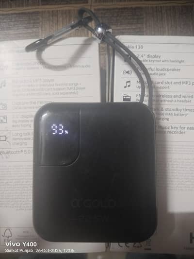 Power bank laat k han fast charge karty hn. 10000mah han