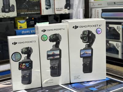 DJI Osmo pocket 4 - osmo pocket 4P - osmo pocket 3