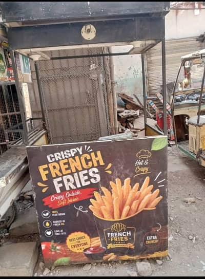 Fries counter