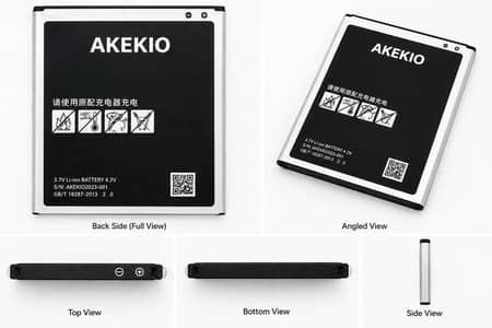 AKEKIO 3.7V Li-ion Rechargeable Battery – 5.55Wh