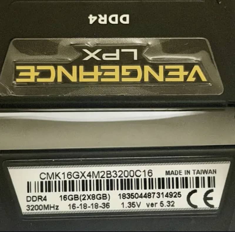 Corsair Vengeance LPX 16GB (2x8GB) DDR4 3200MHz RAM (2 Pieces ...