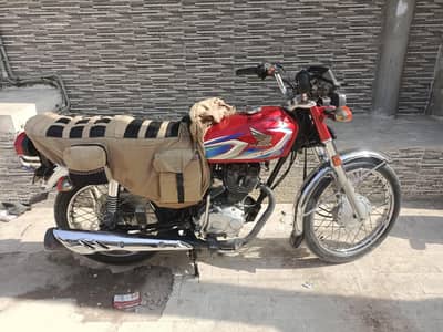 HONDA CG 125 2022 KARACHI NUMBER 03102062875