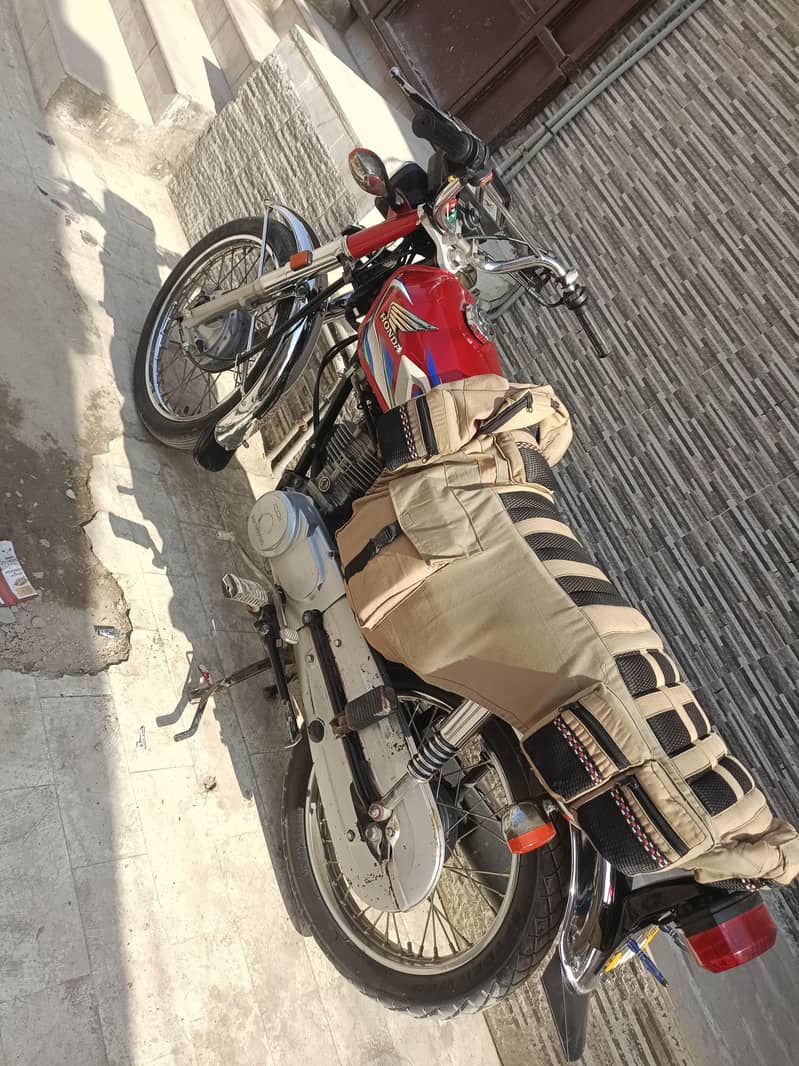 HONDA CG 125 2022 KARACHI NUMBER 03102062875 - Standard Bikes - 1120916675