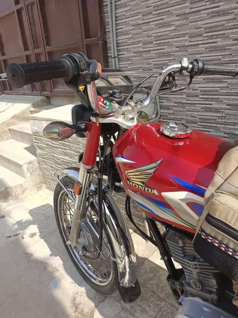 HONDA CG 125 2022 KARACHI NUMBER 03102062875 - Standard Bikes - 1120916675