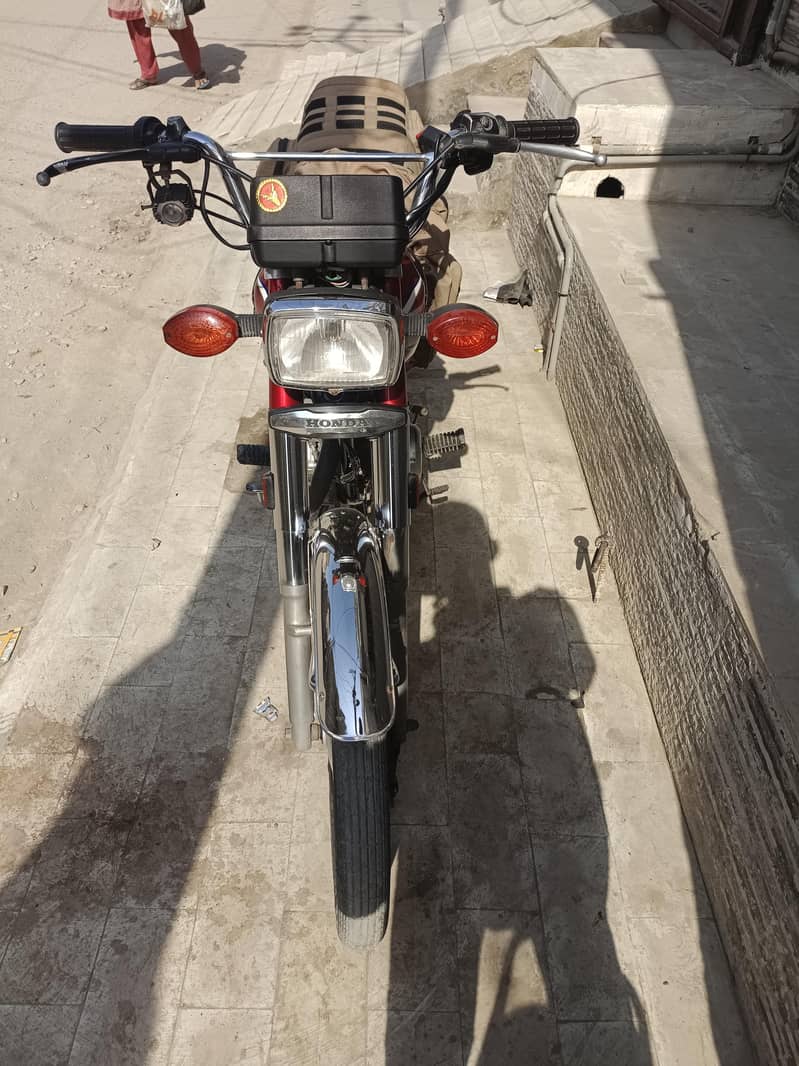 HONDA CG 125 2022 KARACHI NUMBER 03102062875 - Standard Bikes - 1120916675
