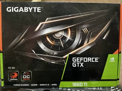 Gigabyte GeForce GTX 1660 Ti OC 6GB GDDR6 Graphics Card (With Box)